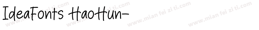 IdeaFonts HaoHun字体转换